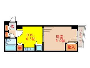 中板橋ﾀﾞｲｶﾝﾌﾟﾗｻﾞｼﾃｨ(214)の物件間取画像